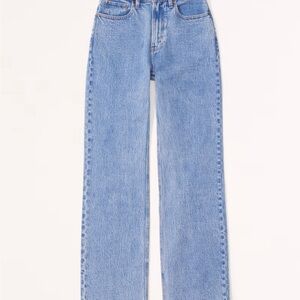 Abecrombie Women’s Curve Love- The 90s Relaxed Jean High Rise
